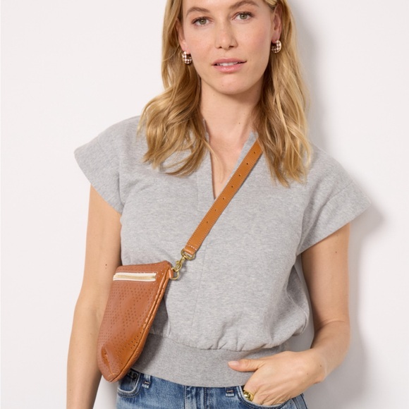 Nikki Short Sleeve Sweatshirt (Grey, XS) - Picture 2 of 2